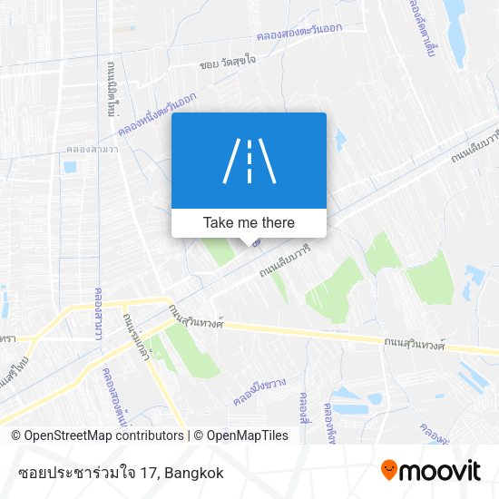 ซอยประชาร่วมใจ 17 map