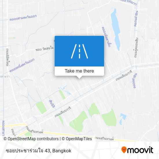 ซอยประชาร่วมใจ 43 map