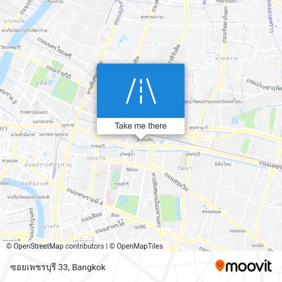 ซอยเพชรบุรี 33 map