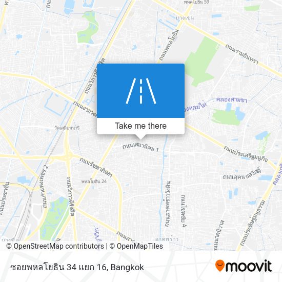 ซอยพหลโยธิน 34 แยก 16 map