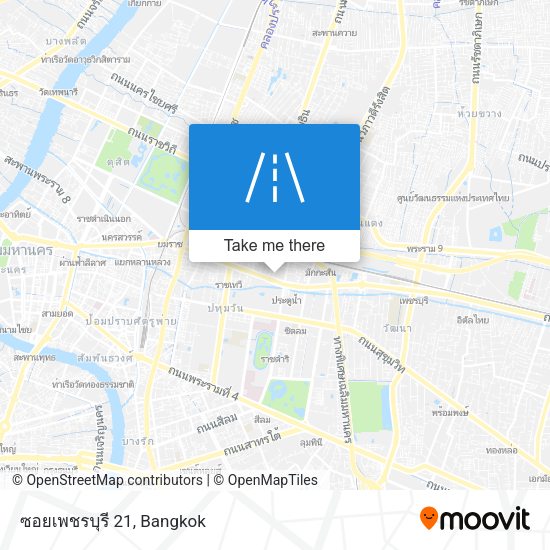 ซอยเพชรบุรี 21 map