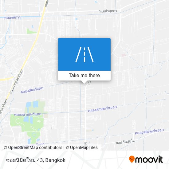 ซอยนิมิตใหม่ 43 map