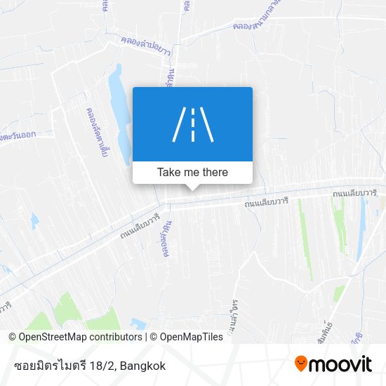 ซอยมิตรไมตรี 18/2 map