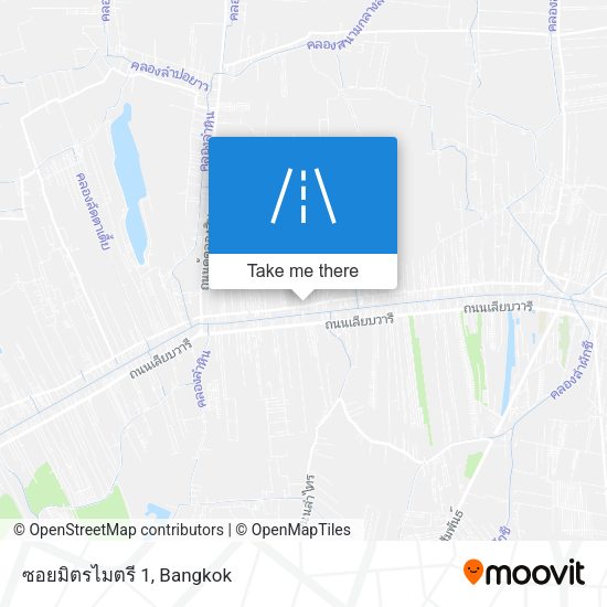 ซอยมิตรไมตรี 1 map