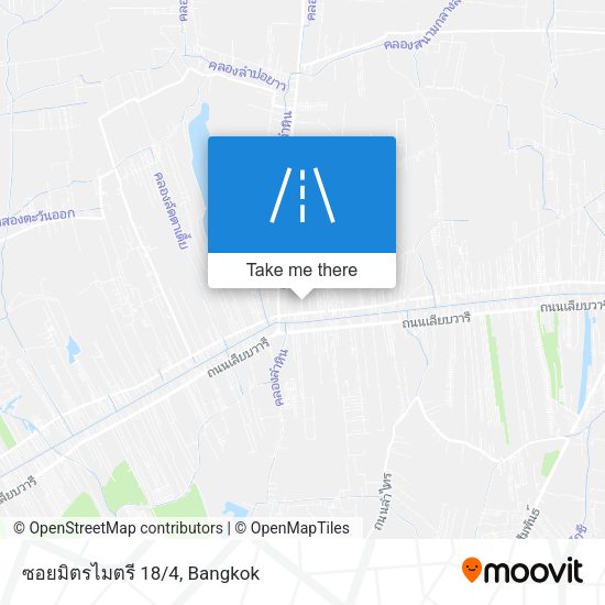 ซอยมิตรไมตรี 18/4 map
