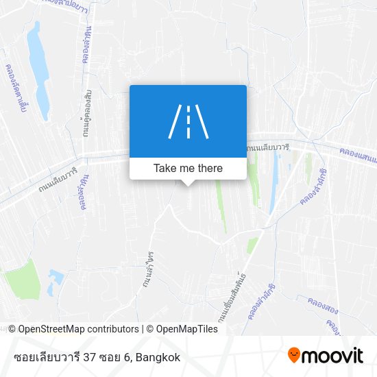 ซอยเลียบวารี 37 ซอย 6 map