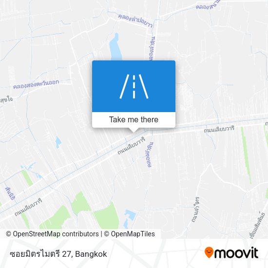 ซอยมิตรไมตรี 27 map