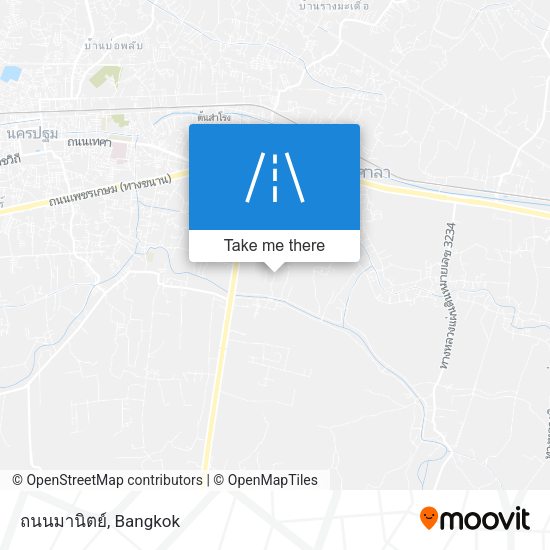 ถนนมานิตย์ map