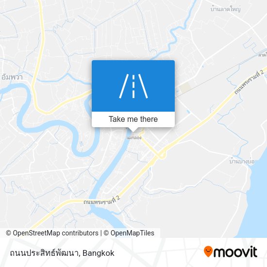 ถนนประสิทธ์พัฒนา map