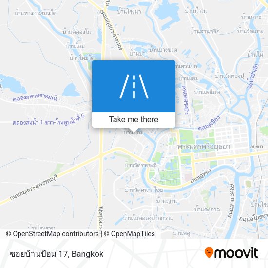 ซอยบ้านป้อม 17 map