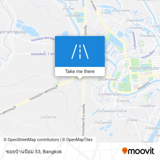ซอยบ้านป้อม 53 map