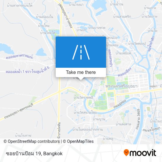 ซอยบ้านป้อม 19 map