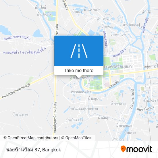 ซอยบ้านป้อม 37 map