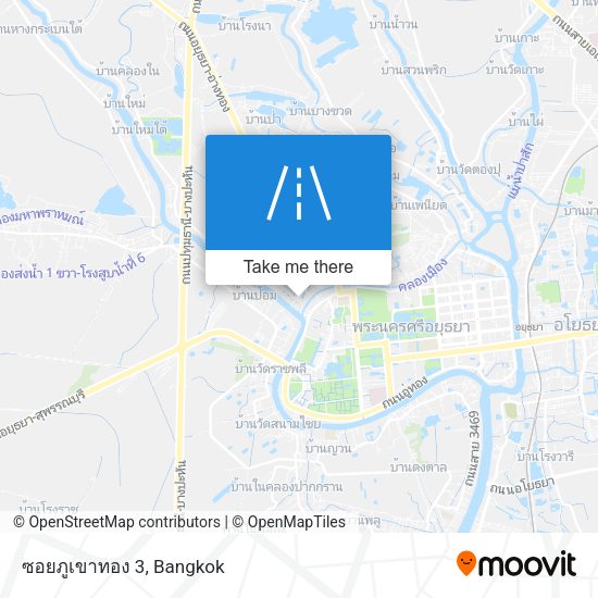 ซอยภูเขาทอง 3 map