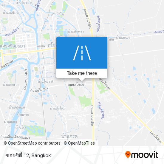 ซอยซิตี้ 12 map