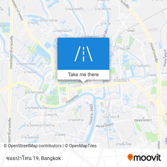 ซอยป่าโทน 19 map