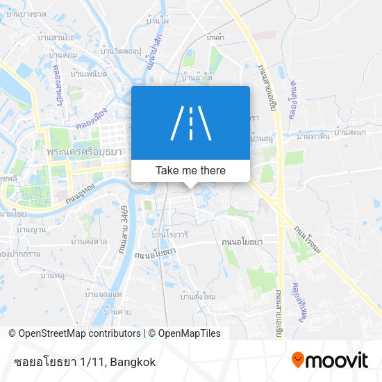 ซอยอโยธยา 1/11 map