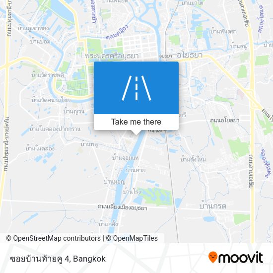 ซอยบ้านท้ายคู 4 map