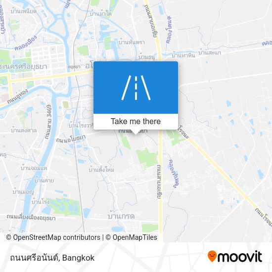 ถนนศรีอนันต์ map