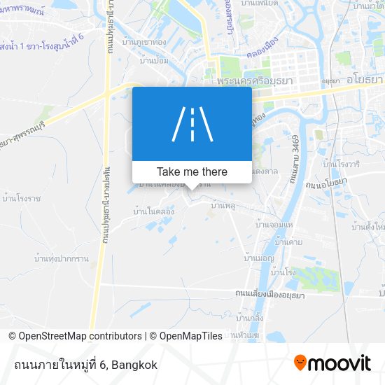 ถนนภายในหมู่ที่ 6 map