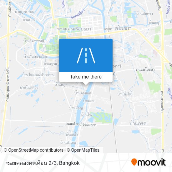 ซอยคลองตะเคียน 2/3 map