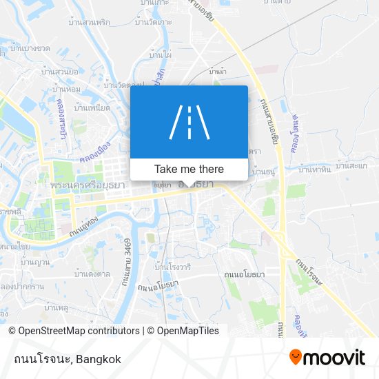 ถนนโรจนะ map