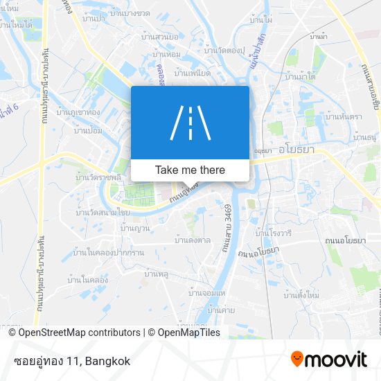 ซอยอู่ทอง 11 map