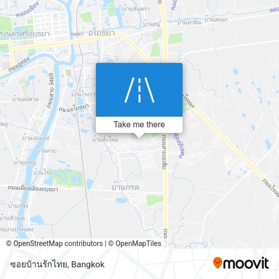 ซอยบ้านรักไทย map