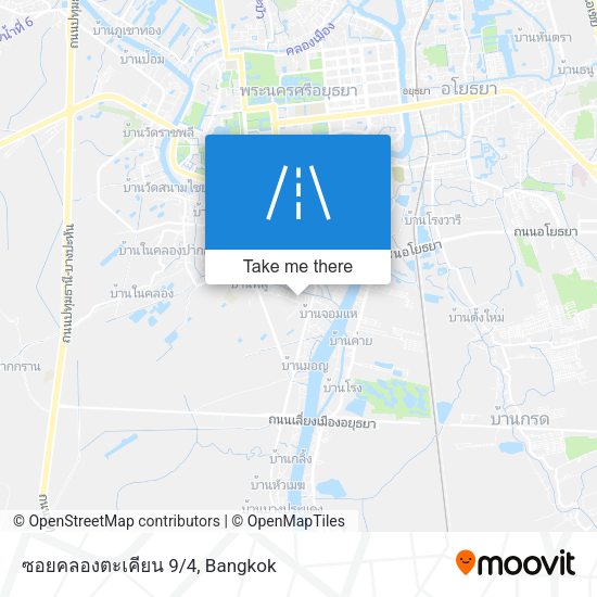 ซอยคลองตะเคียน 9/4 map
