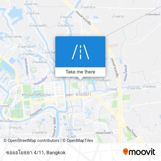 ซอยอโยธยา 4/11 map