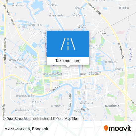 ซอยนเรศวร 6 map