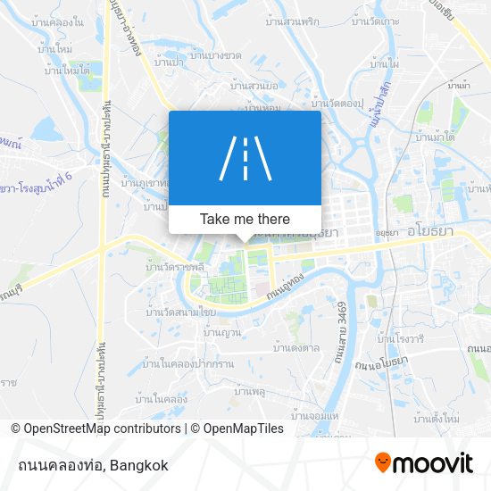 ถนนคลองท่อ map
