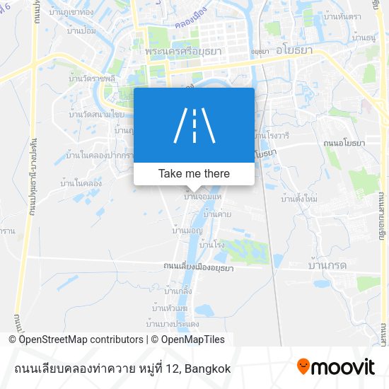 ถนนเลียบคลองท่าควาย หมู่ที่ 12 map