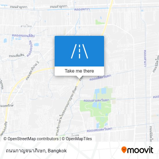 ถนนกาญจนาภิเษก map