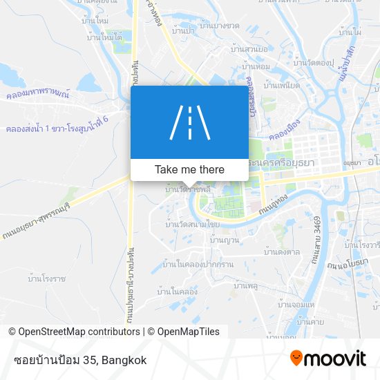 ซอยบ้านป้อม 35 map
