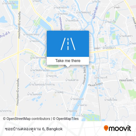 ซอยบ้านคลองคูจาม 6 map