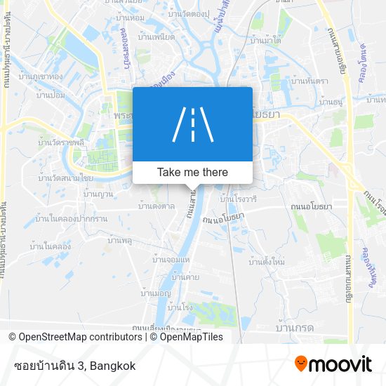 ซอยบ้านดิน 3 map