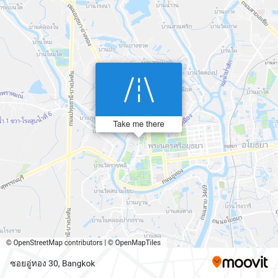 ซอยอู่ทอง 30 map