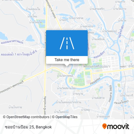 ซอยบ้านป้อม 25 map