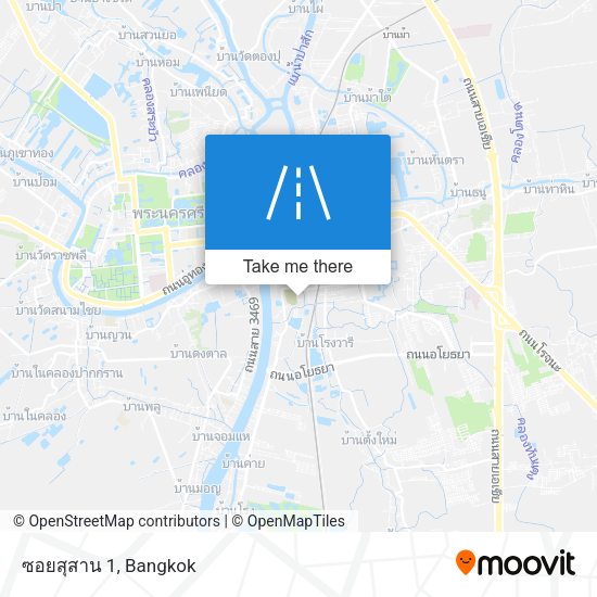 ซอยสุสาน 1 map