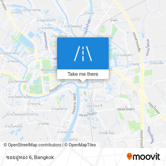 ซอยอู่ทอง 6 map
