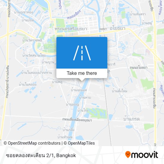 ซอยคลองตะเคียน 2/1 map