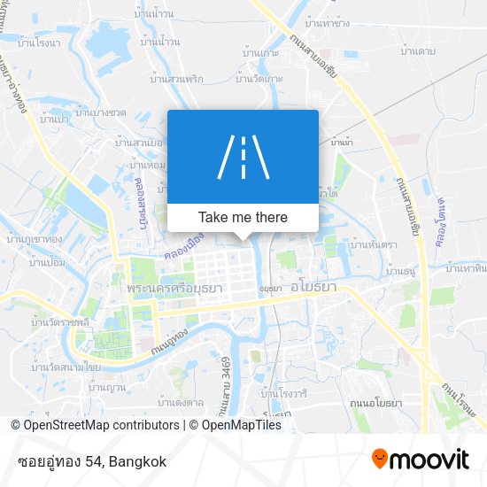 ซอยอู่ทอง 54 map