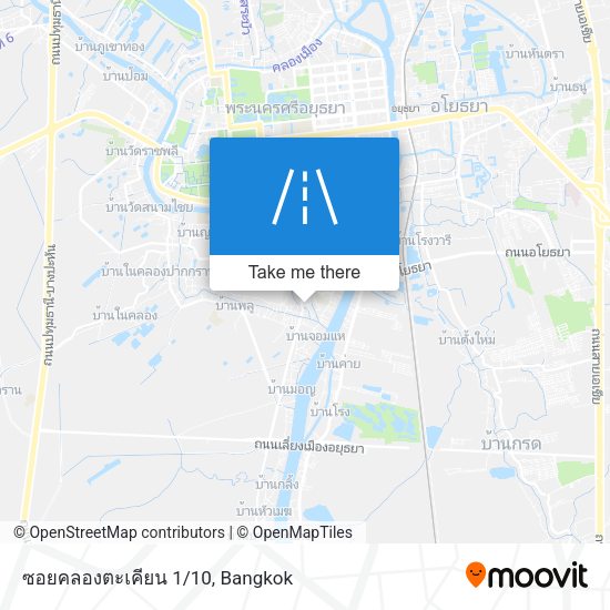ซอยคลองตะเคียน 1/10 map
