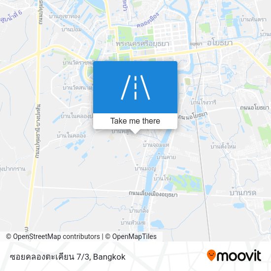 ซอยคลองตะเคียน 7/3 map