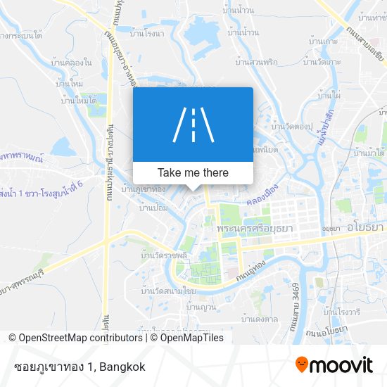ซอยภูเขาทอง 1 map