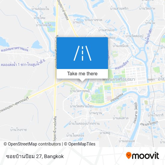ซอยบ้านป้อม 27 map