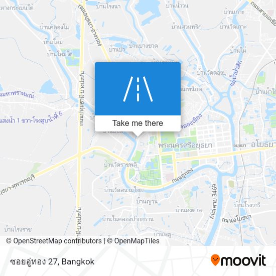 ซอยอู่ทอง 27 map