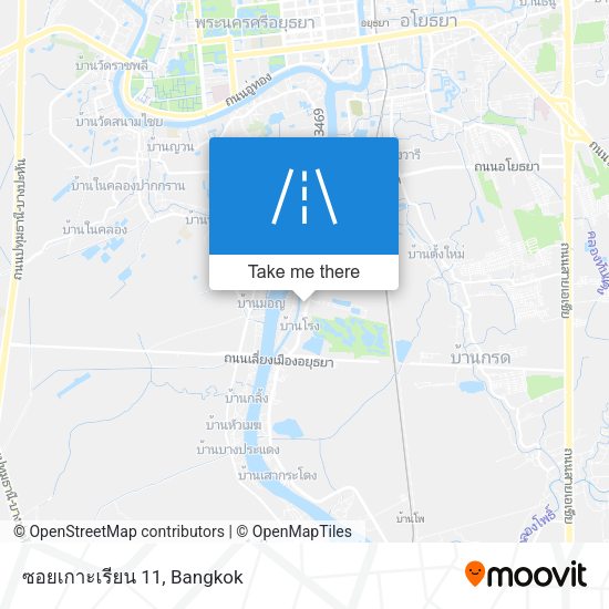 ซอยเกาะเรียน 11 map