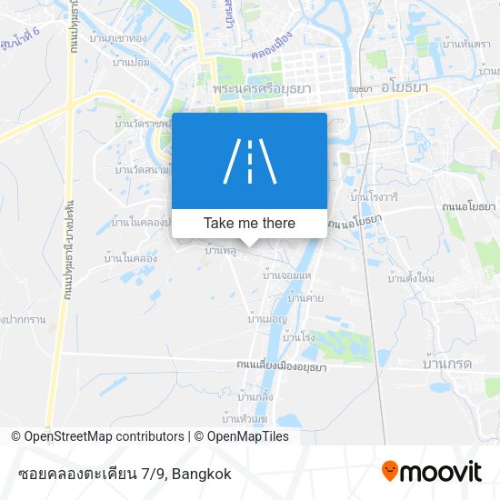 ซอยคลองตะเคียน 7/9 map